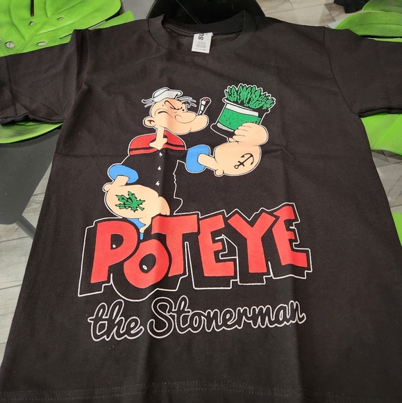 Poteye BlK Graphic Tee - Picture 4 of 5